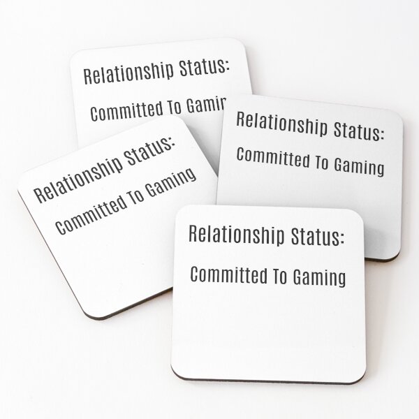 Item preview, Relationship Status: Committed to Gaming designed and sold by NanuWear.