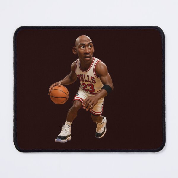 Item preview, Chibi Michael Jordan Clay Style Basketball designed and sold by A touch of creativity.