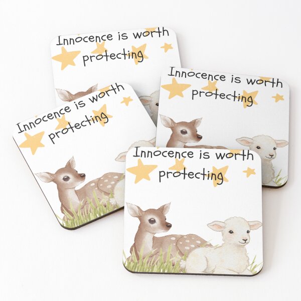 Item preview, Innocence is worth protecting  designed and sold by Soft Static Co..