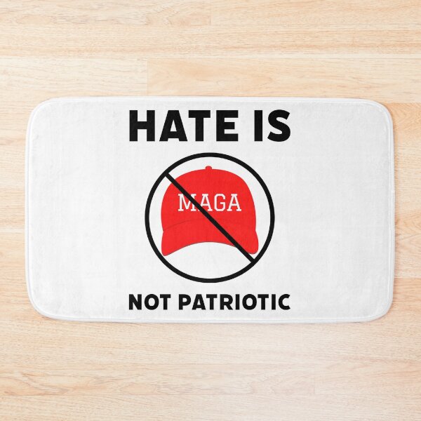 Item preview, Hate is not patriotic.  designed and sold by Rachel the Artist .