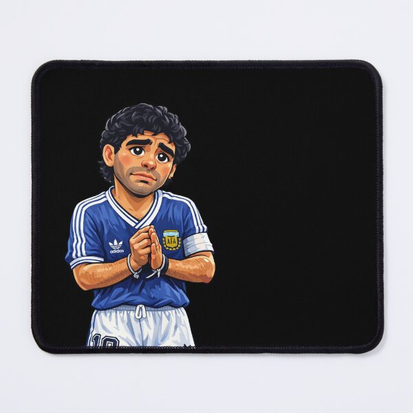 Item preview, Maradona with a pleading gesture designed and sold by Imprearte.