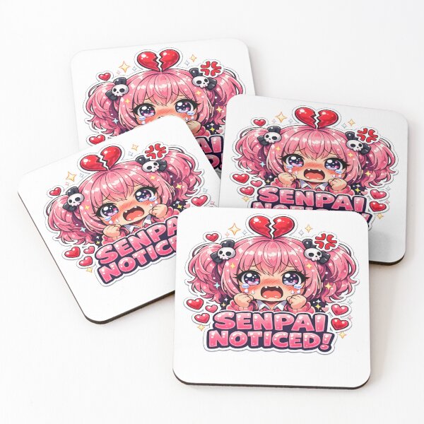Item preview, Senpai Noticed Crying Chibi Anime Girl designed and sold by Dresut.
