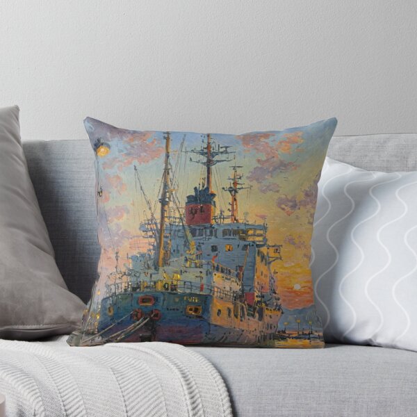 Item preview, Evening in the harbor designed and sold by sid1802.