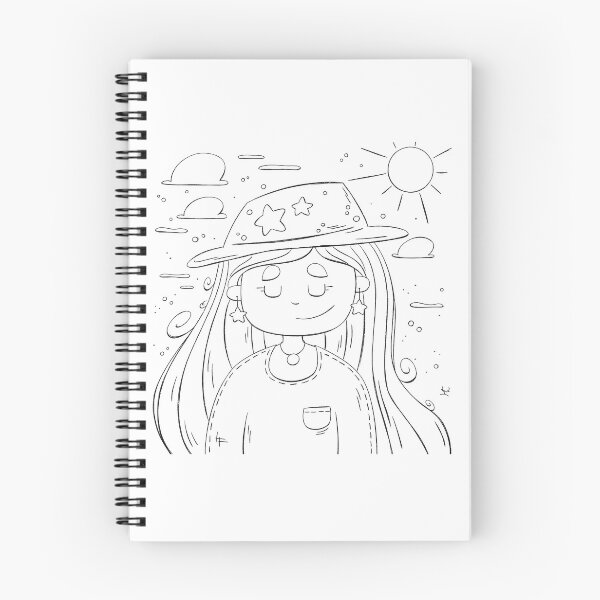 Item preview, Happy girl - lineart designed and sold by hogakosta.