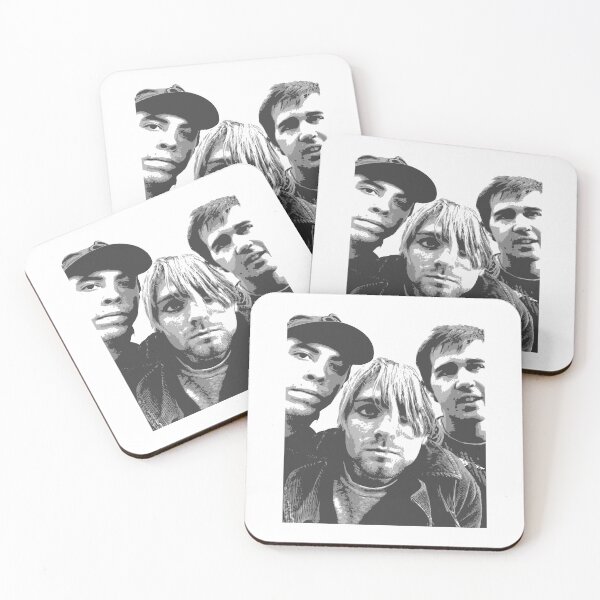 Item preview, Nirvana: Kurt Cobain, Dave Grohl and Krist Novoselic | budflux.com designed and sold by Budflux.