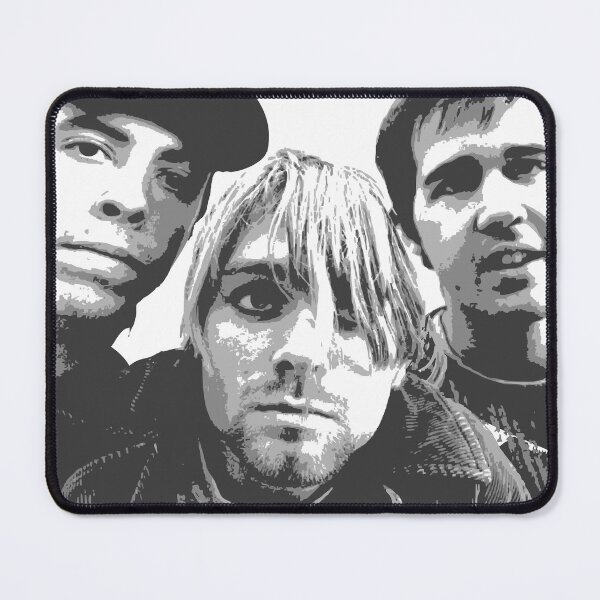 Item preview, Nirvana: Kurt Cobain, Dave Grohl and Krist Novoselic | budflux.com designed and sold by Budflux.