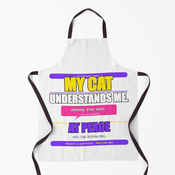Item preview, My Cat Understands Me Nobody Else Does Funny Cat Gift designed and sold by Mega-Shopping.
