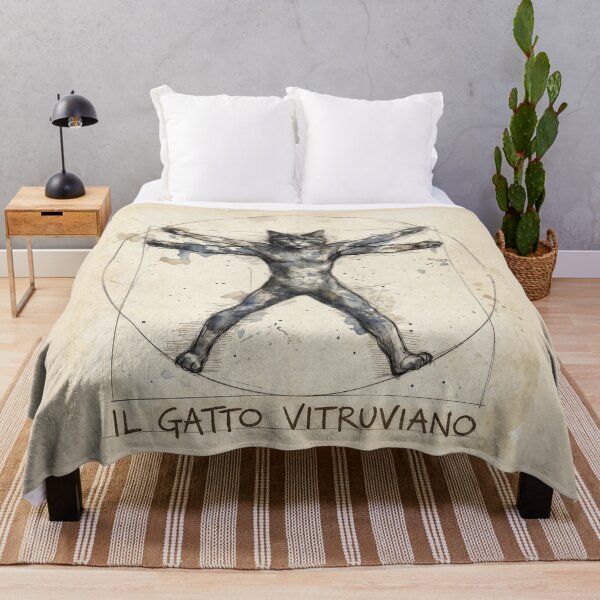 Item preview, The Vitruvian Cat Art designed and sold by Paolo-Bandal.