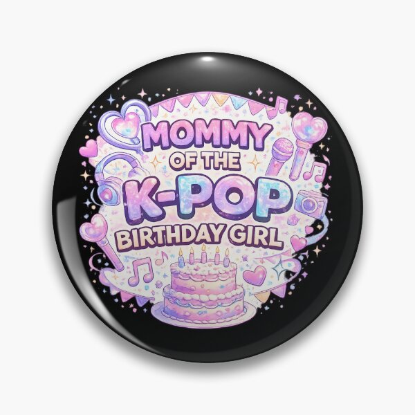 Item preview, Mommy of The K-pop Birthday Girl Korean Pop designed and sold by super-think.