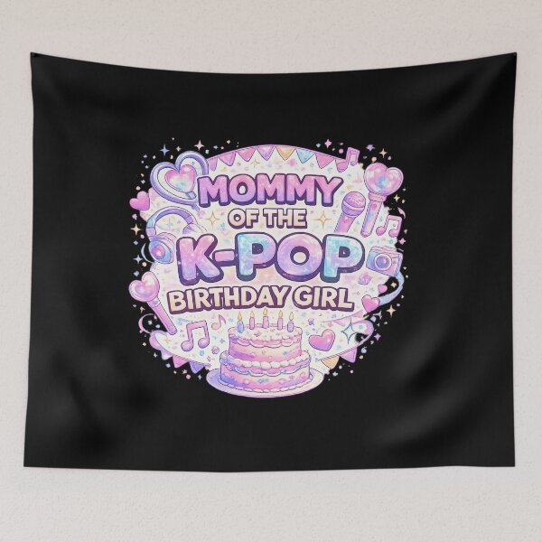 Item preview, Mommy of The K-pop Birthday Girl Korean Pop designed and sold by super-think.