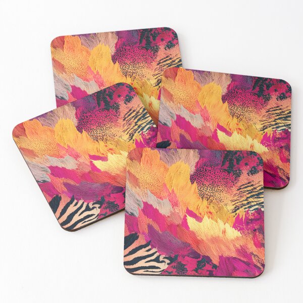 Item preview, Tropic Colors (Faux) Animal Print Vibrant Abstract Art  designed and sold by DEC02.