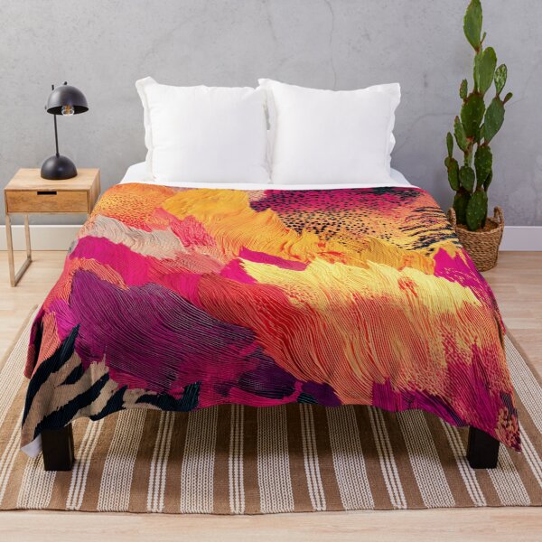 Item preview, Tropic Colors (Faux) Animal Print Vibrant Abstract Art designed and sold by DEC02.