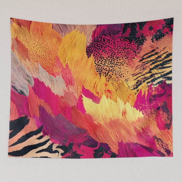 Item preview, Tropic Colors (Faux) Animal Print Vibrant Abstract Art  designed and sold by DEC02.