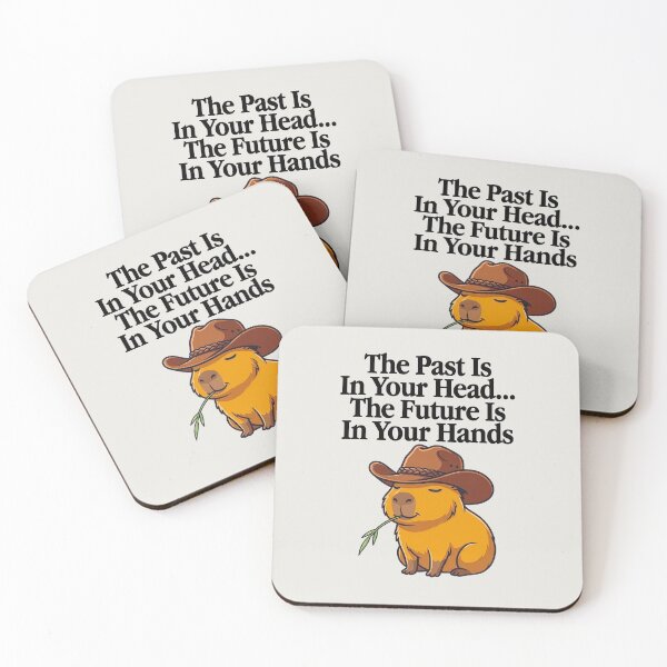 Item preview, Inspirational Cowboy Capybara Future Mindset Graphic designed and sold by WAMTEES.