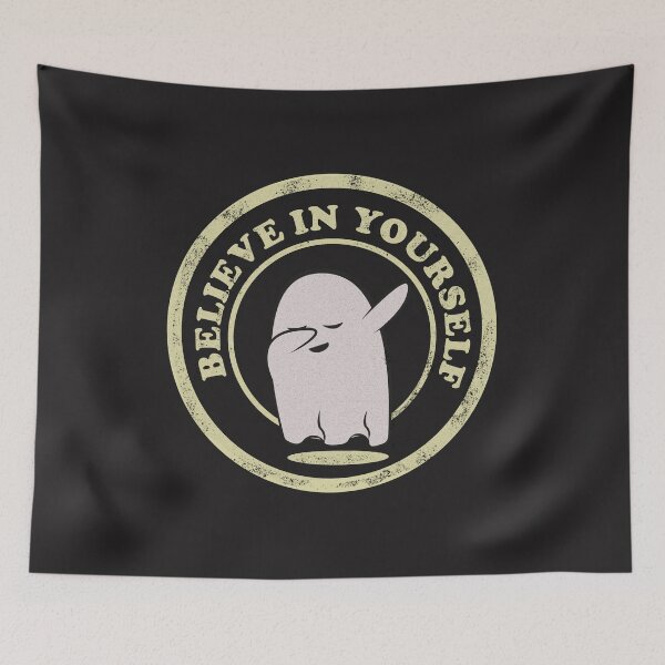 Item preview, Believe In Yourself Funny Ghost designed and sold by beboplab.