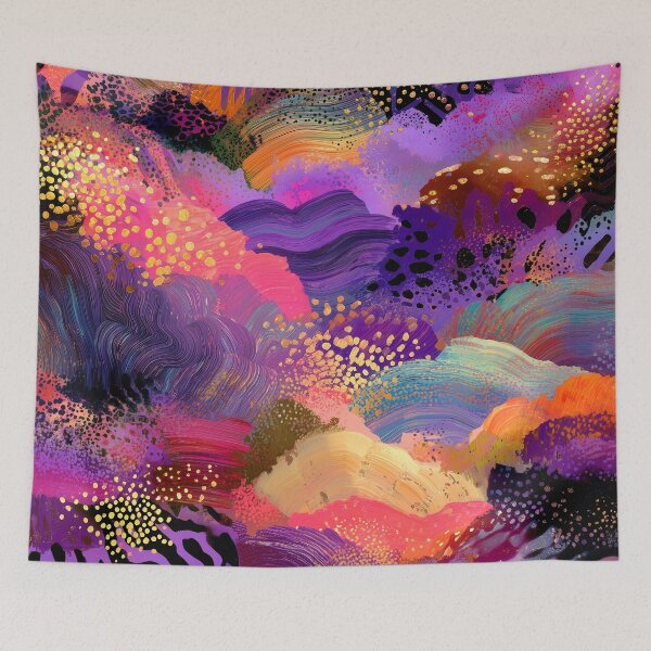 Item preview, Lilac, Pink, And Golden Faux Animal Abstract Designs designed and sold by DEC02.