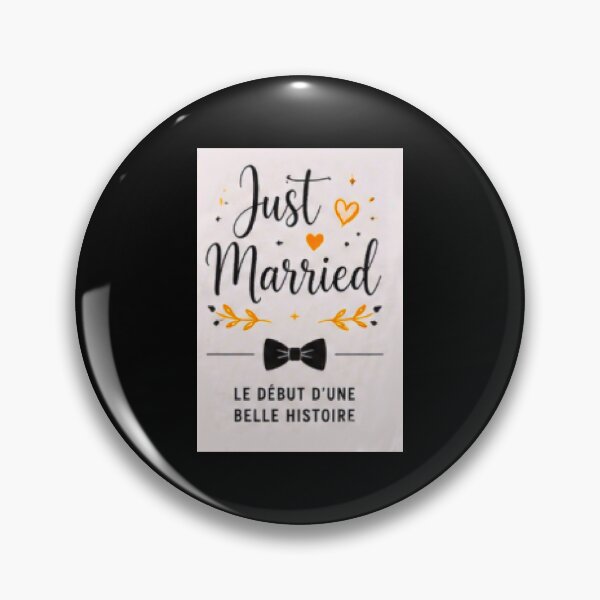 Item preview, Just married designed and sold by REDART69.
