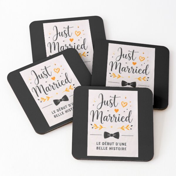 Item preview, Just married designed and sold by REDART69.