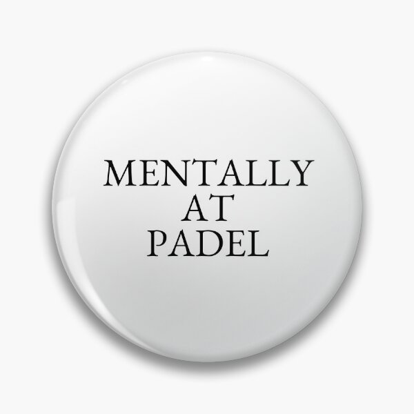 Item preview, Mentally at Padel designed and sold by NanuWear.