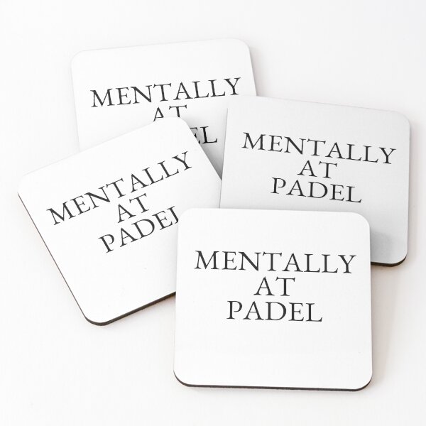 Item preview, Mentally at Padel designed and sold by NanuWear.