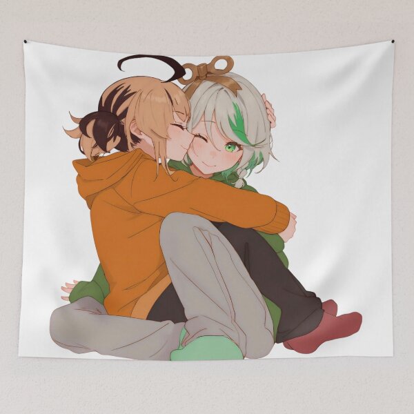 Item preview, Gigi Murin Kissing Cecilia Immergreen Hololive designed and sold by KomiArts.
