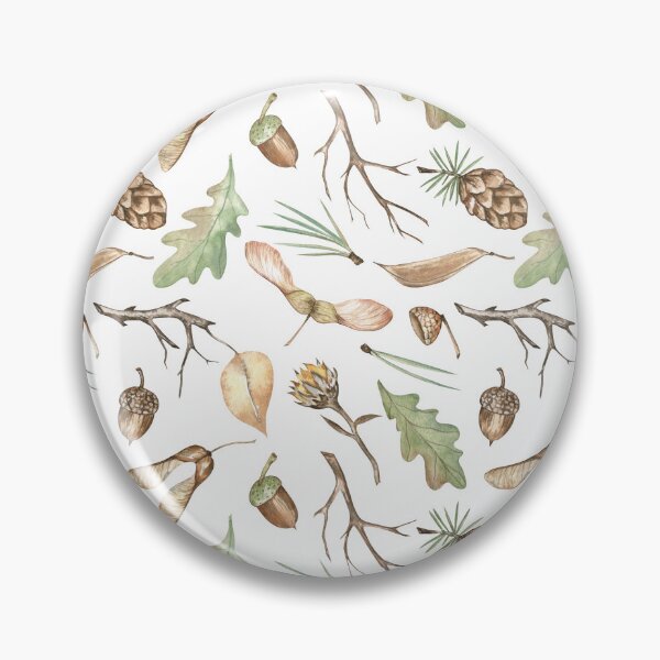 Item preview, Autumn Forest Findings Pattern in Rustic Style designed and sold by Flowersforbear.