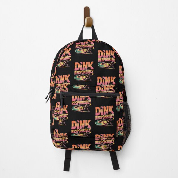Item preview, Dink Responsibly Pickleball Funny Pickleball Player Design With Pickleball Paddles designed and sold by Redgiant87x.
