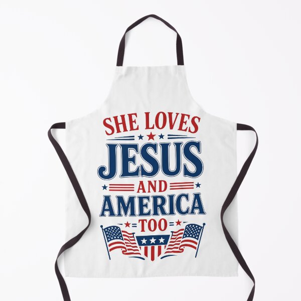 Item preview, She loves Jesus and America too designed and sold by HandicraftArt.