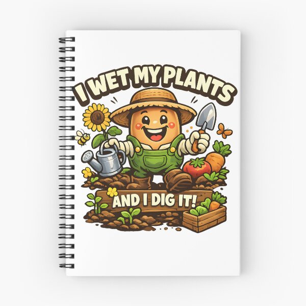 Item preview, I water my plants and I love it – Fun garden motif designed and sold by meshhead.