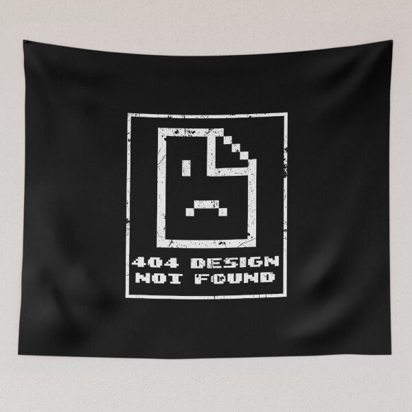 Item preview, 404 Design not found - Retro - Vintage designed and sold by Arcadium Collections .
