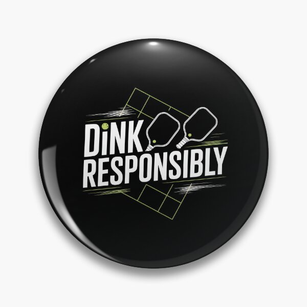 Item preview, Dink Responsibly Pickleball Retro Funny Pickleball Lover designed and sold by Redgiant87x.