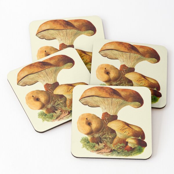 Item preview, vintage mushrooms designed and sold by okapia concolor.