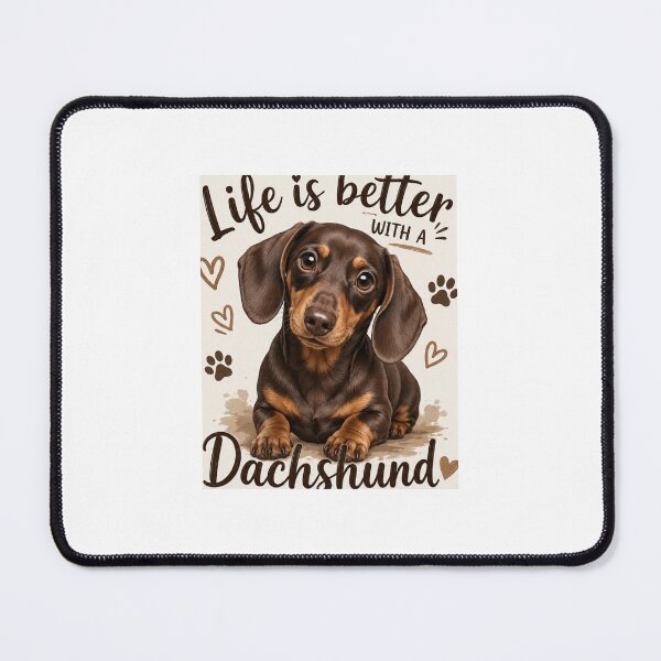 Item preview, Life is better with a dachshund designed and sold by Stephen Chambers.