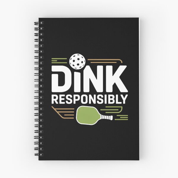 Item preview, Dink Responsibly Pickleball Cute And Funny Pickleball Team designed and sold by Redgiant87x.