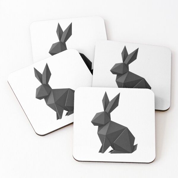 Item preview, Bunny Origami Style Art designed and sold by NanuWear.