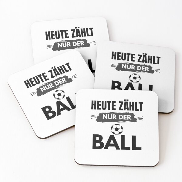 Item preview, Football saying: Today only the ball counts. designed and sold by Kreativa1.