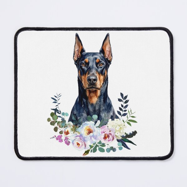 Item preview, Watercolor Doberman Pinscher designed and sold by Liededrom..