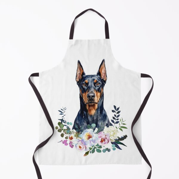 Item preview, Watercolor Doberman Pinscher designed and sold by Liededrom..