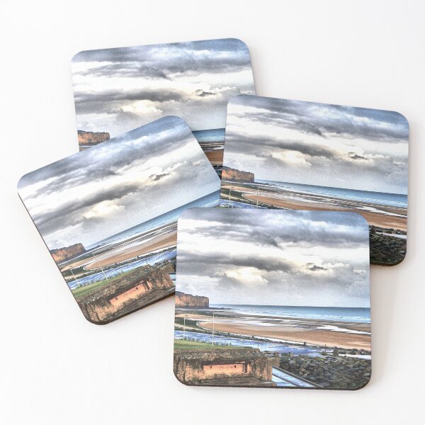 Item preview, LEST WE FORGET (7) Omaha Beach Cliffs Today  designed and sold by Larry Davis.