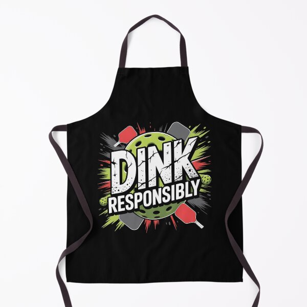 Item preview, Dink Responsibly Pickleball Cool Pickleball Lover And Paddle designed and sold by Redgiant87x.