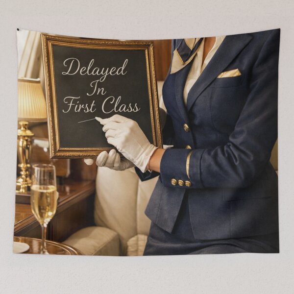 Item preview, Old Money Luxury Flight Attendant Poster designed and sold by Ve state official.