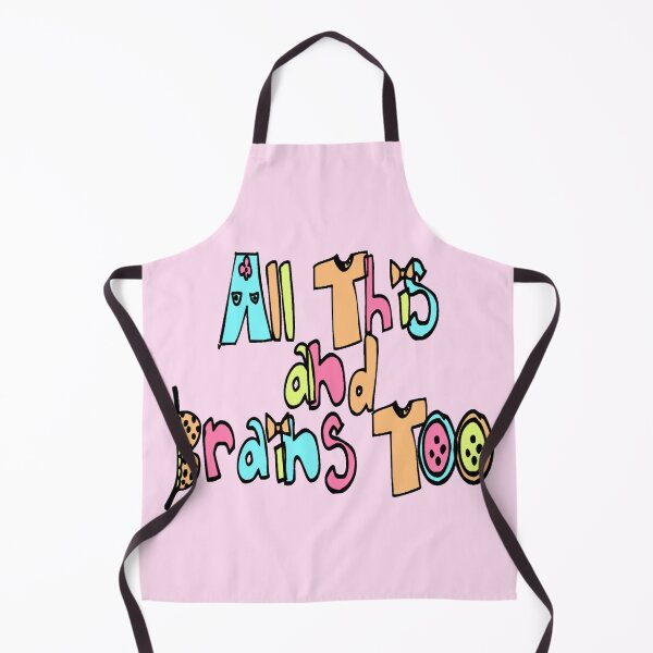 Item preview, all this and brains too designed and sold by trinketgal.