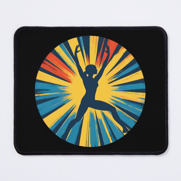 Item preview, Mindfulness Yoga Vintage Sunset designed and sold by AlchemyColor.