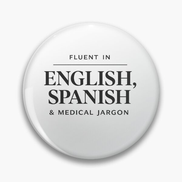 Item preview, Bilingual Medical Interpreter English Spanish Jargon Gift designed and sold by Voxly.