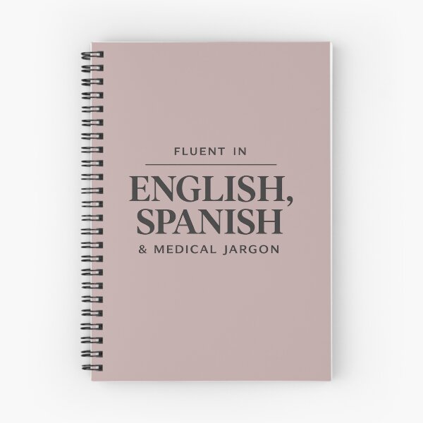 Item preview, Bilingual Medical Interpreter English Spanish Jargon Gift designed and sold by Voxly.