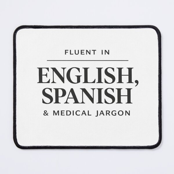 Item preview, Bilingual Medical Interpreter English Spanish Jargon Gift designed and sold by Voxly.