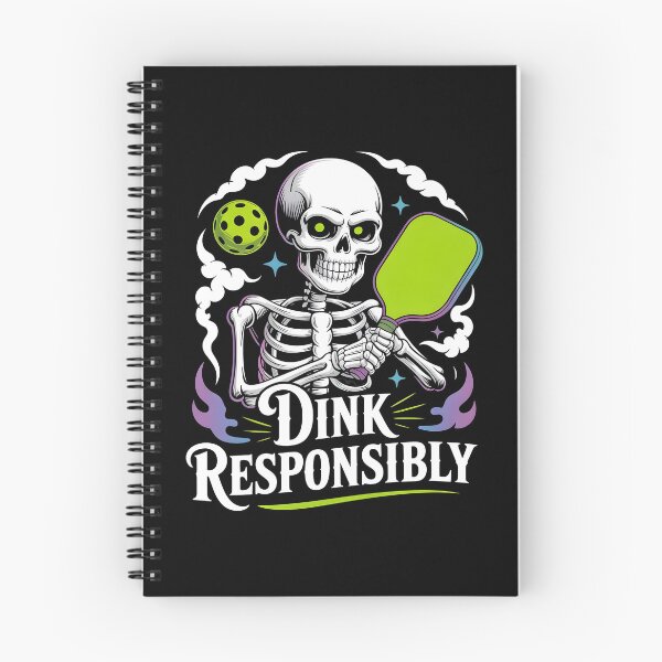 Item preview, Dink Responsibly Pickleball Funny Pickleball Paddle And Soft Serve designed and sold by Redgiant87x.