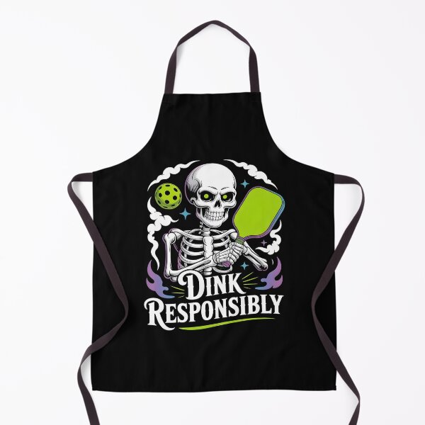 Item preview, Dink Responsibly Pickleball Funny Pickleball Paddle And Soft Serve designed and sold by Redgiant87x.