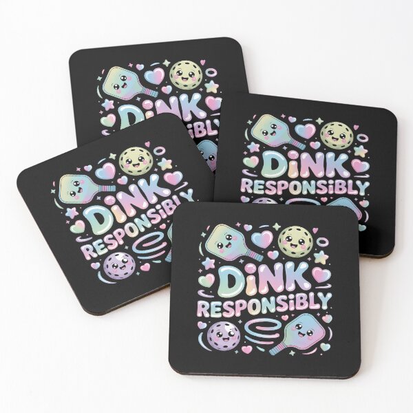 Item preview, Dink Responsibly Pickleball Creative Pickleball Design For Paddle Lovers designed and sold by Redgiant87x.