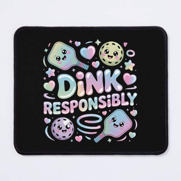 Item preview, Dink Responsibly Pickleball Creative Pickleball Design For Paddle Lovers designed and sold by Redgiant87x.
